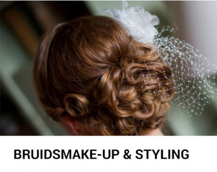 Bruidsmake-up en styling